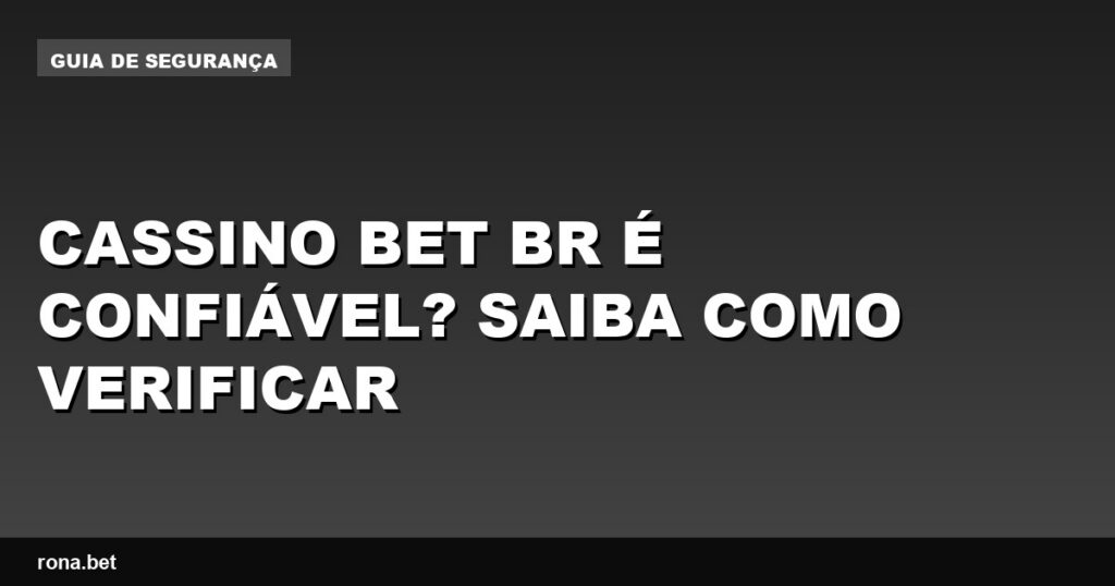 Imagem ilustrativa sobre a confiabilidade do cassino bet br é confiavel.