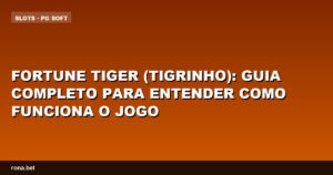 Imagem do jogo Fortune Tiger com gráficos vibrantes e personagens divertidos.