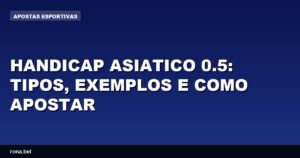 Imagem ilustrativa sobre handicap asiatico 0.5 em apostas esportivas.