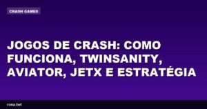 Imagem ilustrativa de jogos de crash, destacando Aviator e JetX em ação.