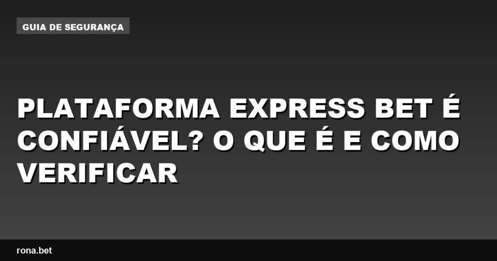 Imagem de uma tela de computador mostrando a plataforma express bet em uso.